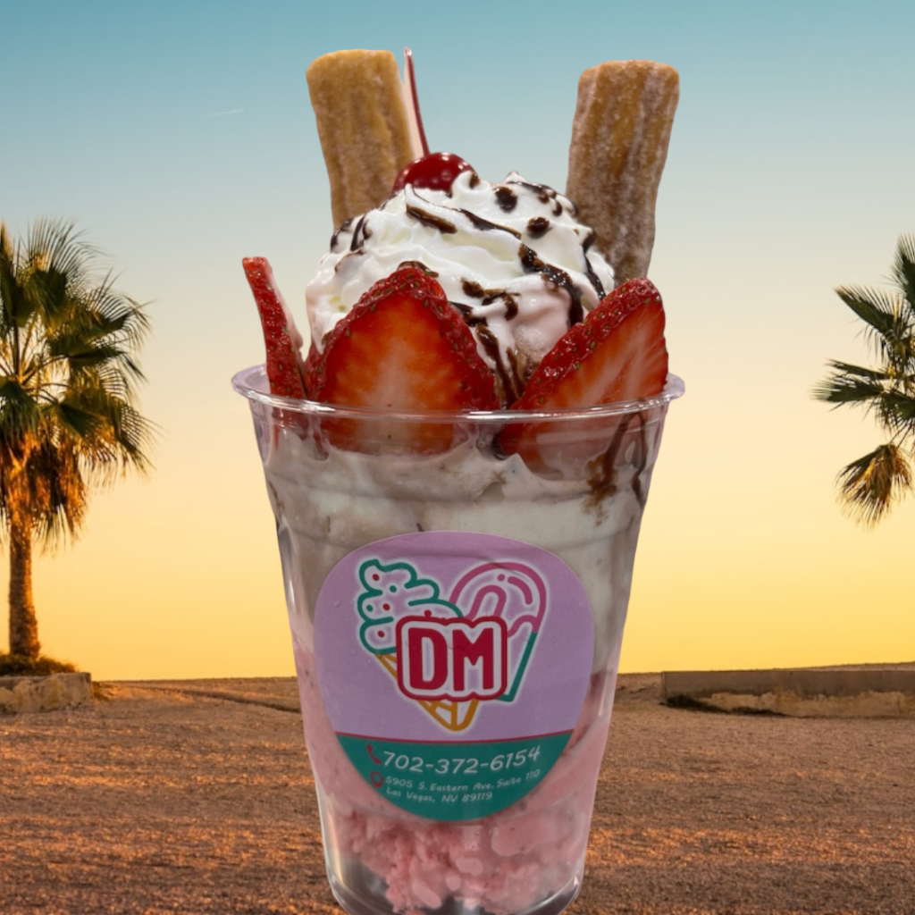 Churro Sundae